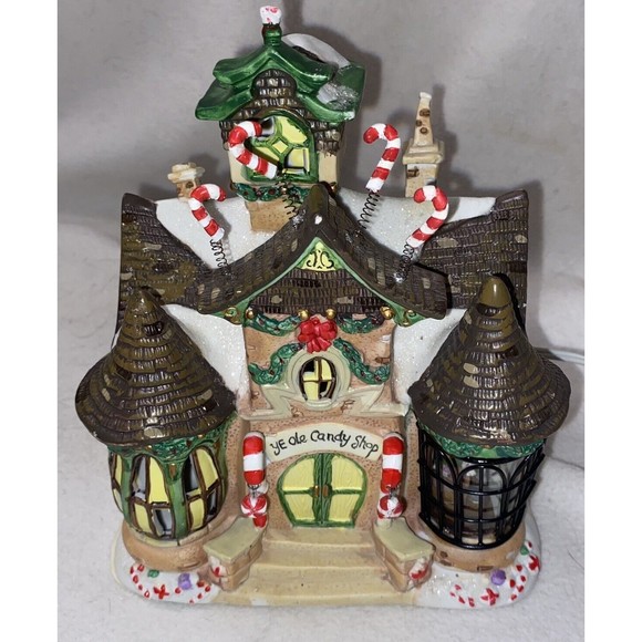 Disney Holiday Disney Brass Key Christmas Village Ye Ole Candy Shop